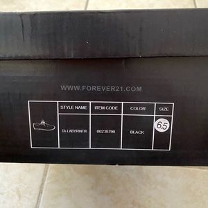 Black Oxford shoes (Forever21)